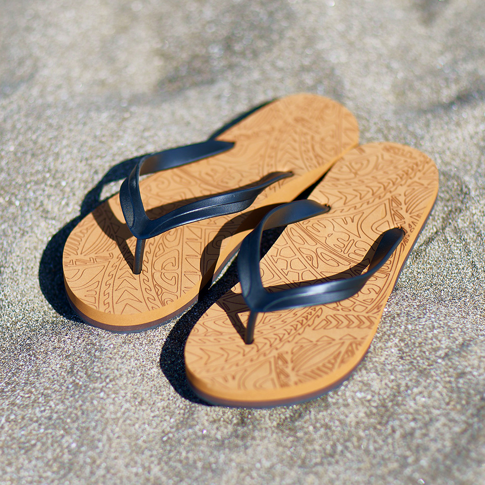 TLS BEACH SANDAL TAPA BROWN
